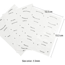 טען תמונה לצפייה בגלריה, איפור עיניים אייליינר מהיר צלליות סטנסיל מדבקות 1 PC / 4 יחידות עצלנים שימושיים תבניות צלליות כרטיס לצייר תבנית עיניים כלי יופי