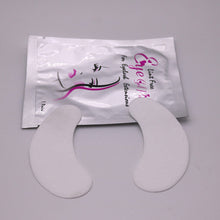 טען תמונה לצפייה בגלריה, 100 יחידות / 50 זוגות ריסים כרית הארכת ריס ג'ל הידרוג'ל מדבקות טיפים לטיפוח תוספות איפור ריסים ריסים מסכות עיניים קרמים